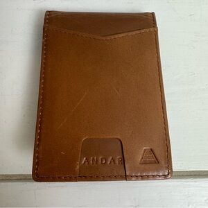 ANDAR The Apollo Brown Leather Wallet